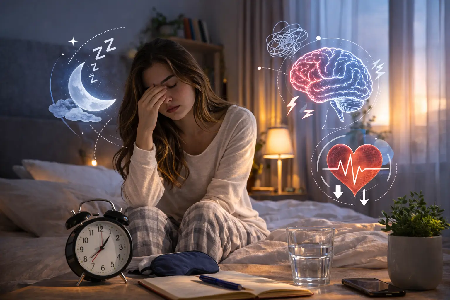 Signs of poor sleep quality