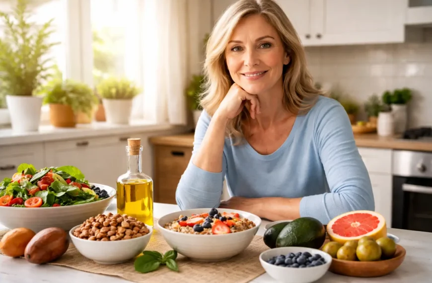 Peaceful Health: Daily Health Tips at Home 13 Person choosing healthy foods to reduce cholesterol naturally