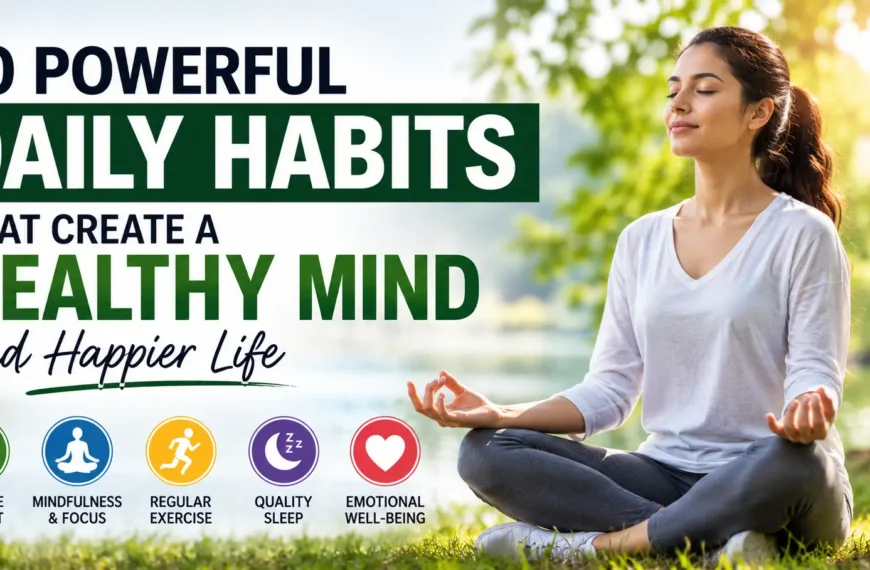 Peaceful Health: Daily Health Tips at Home 13 Person practicing mindfulness to develop a healthy mind and reduce stress