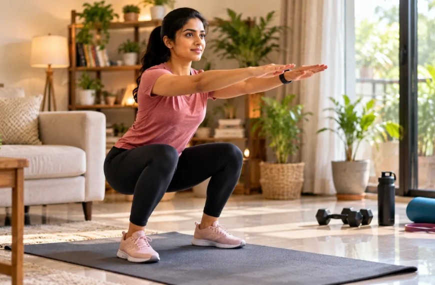 Fitness Exercises at Home: 12 Simple Moves for a Full-Body Routine