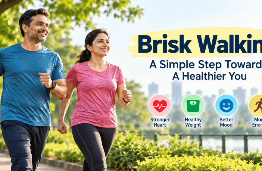 Indian adults practising brisk walking in a park.
