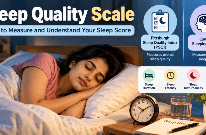 Indian adult sleeping peacefully in a bedroom at night.